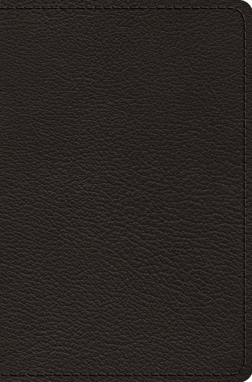 ESV Preaching Bible, Verse-by-Verse Edition (Goatskin, Black)