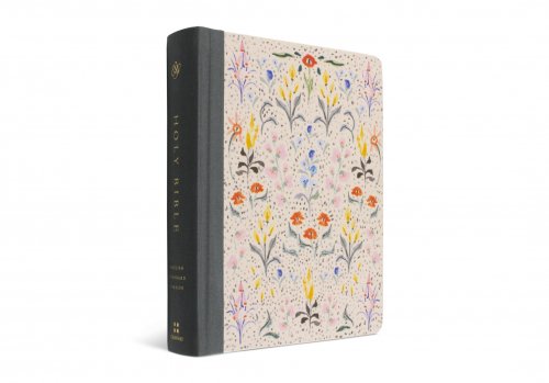 ESV Single Column Journaling Bible, Artist Series (Cloth over Board, Lulie Wallace, In Bloom)