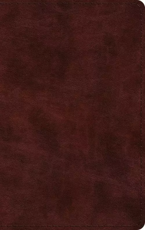 ESV Large Print Thinline Bible (TruTone, Mahogany)