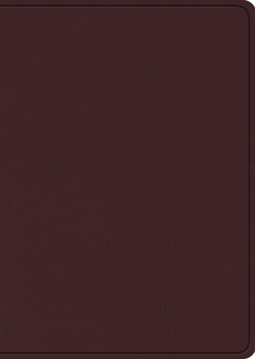 ESV Study Bible, Burgundy, Bonded Leather, Large Print