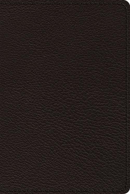 ESV Heirloom Bible, Omega Edition (Goatskin, Black)