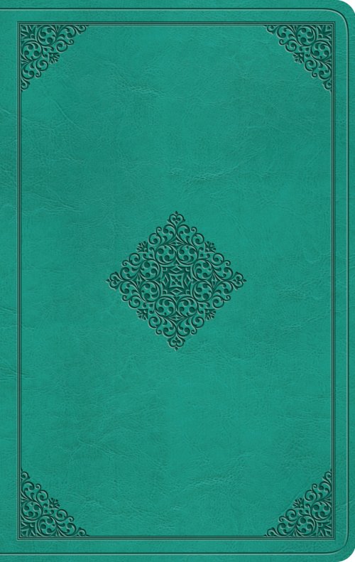 ESV Value Thinline Bible (TruTone, Teal, Ornament Design)