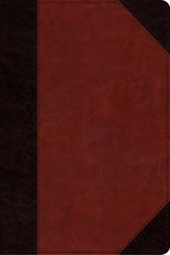 ESV Study Bible, Personal Size (TruTone, Brown/Cordovan, Portfolio Design)