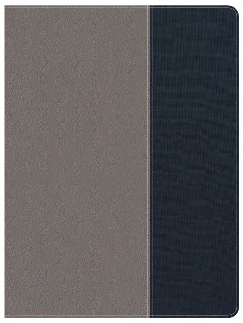 CSB Apologetics Study Bible for Students, Gray/Navy LeatherTouch