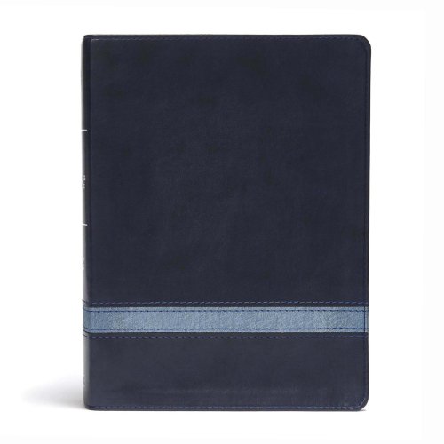 CSB Apologetics Study Bible, Navy Leathertouch