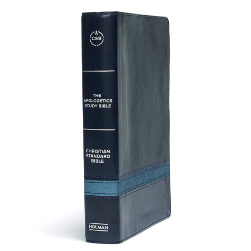 CSB Apologetics Study Bible, Navy Leathertouch