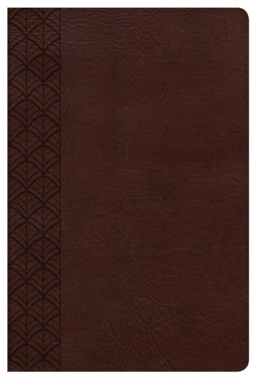 The CSB Study Bible For Women, Chocolate LeatherTouch, Indexed