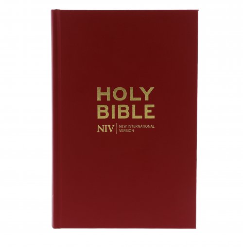 NIV Anglicised  Bible, Burgundy, Hardback, Lists of Key People, List of Event, Maps