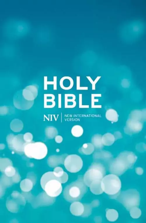 NIV Popular Pew Bible, Blue, Hardback, Anglicised, 2011 Edition, Lists of Key People and Events, Maps