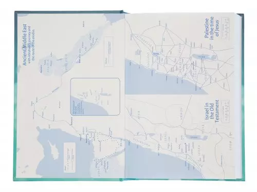 NIV Popular Pew Bible, Blue, Hardback, Anglicised, 2011 Edition, Lists of Key People and Events, Maps