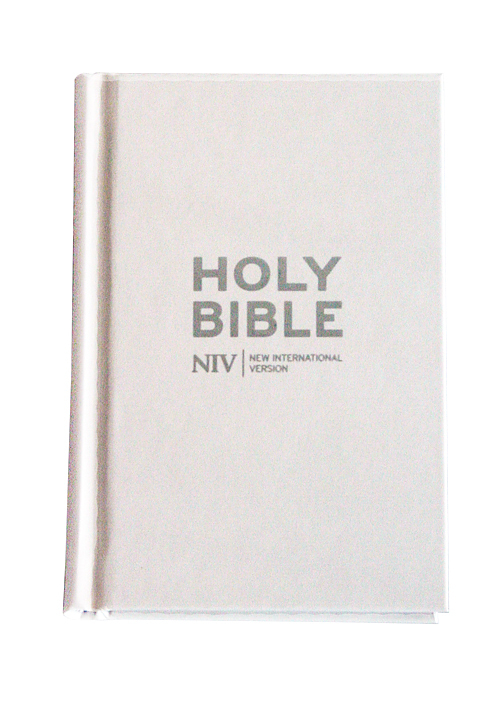 NIV Pocket White Gift Bible