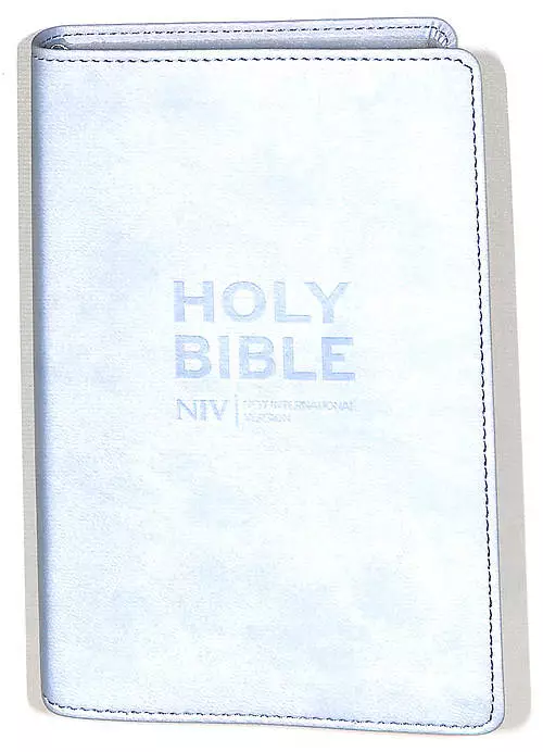 NIV Pocket Pastel Blue Soft-tone Bible