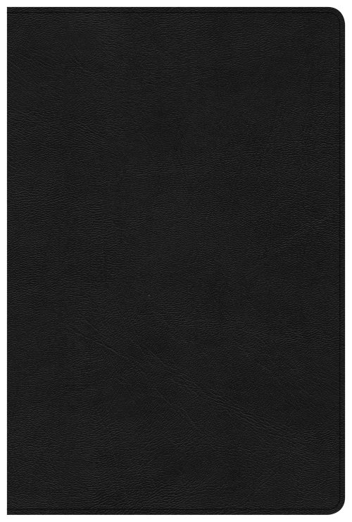 CSB Disciple's Study Bible, Black LeatherTouch