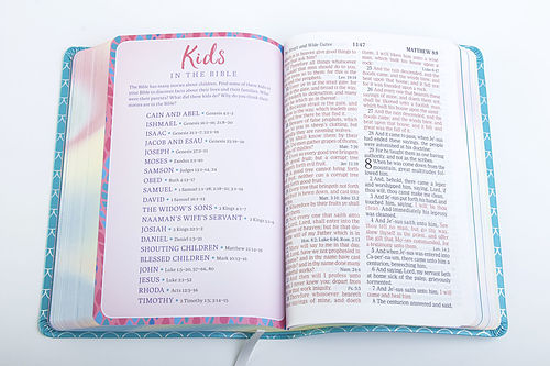 KJV Kids Bible, Aqua