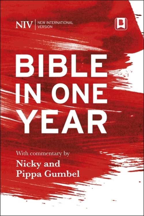 NIV Bible in One Year with Daily Commentary