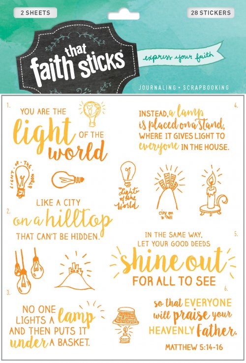 Matthew 5:14-16 Stickers