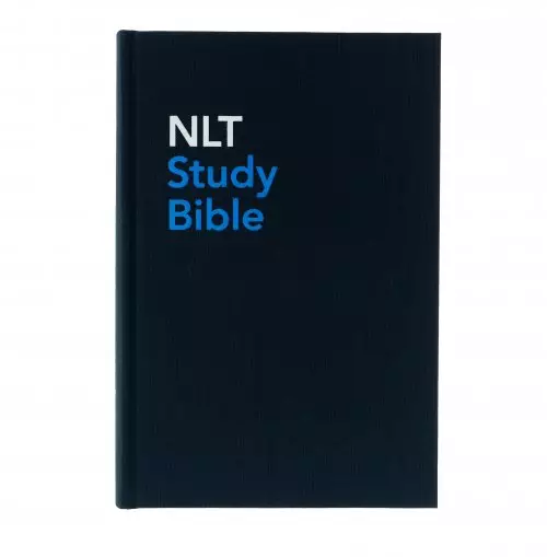 NLT Study Bible, Blue, Hardback, 300+ Articles, 25,000+ Study Notes, Charts & Maps, Cross-References, Character Profiles, Greek & Hebrew Word Studies