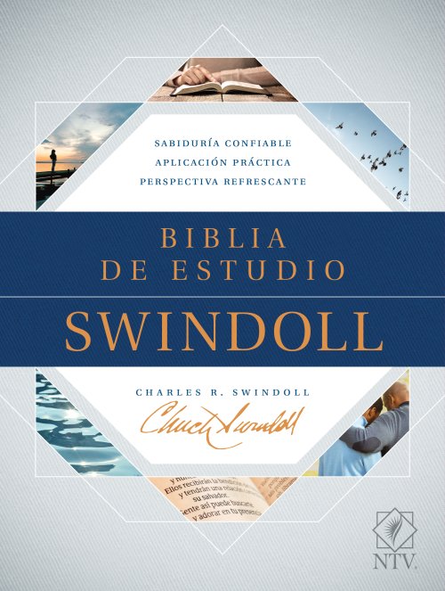 Biblia de estudio Swindoll NTV (SentiPiel, Café/Café claro)