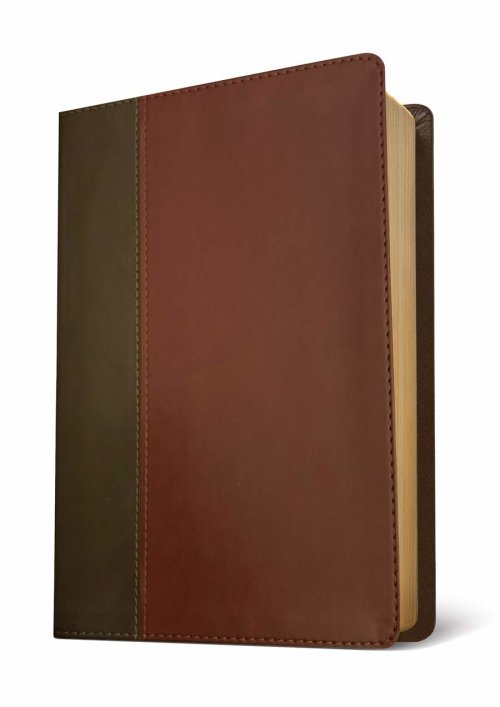 NLT Life Application Study Bible, Third Edition (LeatherLike, Brown/Mahogany, Indexed, Red Letter)