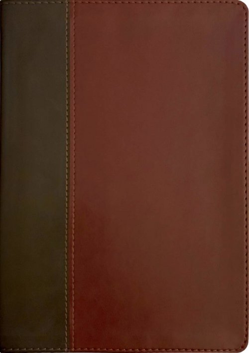 NLT Life Application Study Bible, Third Edition (LeatherLike, Brown/Mahogany, Indexed, Red Letter)