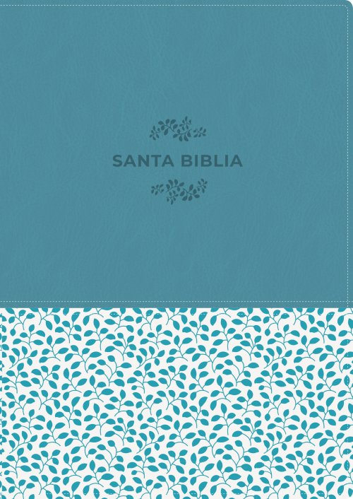 Santa Biblia NTV, Edición de referencia ultrafina, letra grande (SentiPiel, Azul, Letra Roja)