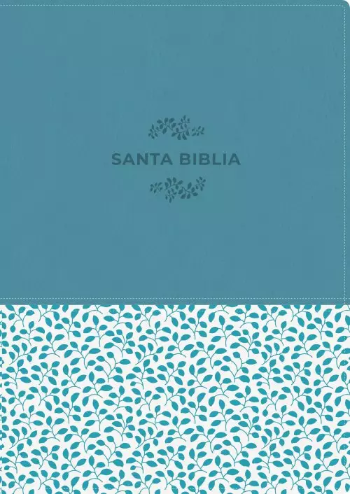 Santa Biblia NTV, Edición de referencia ultrafina, letra grande (SentiPiel, Azul, Letra Roja)