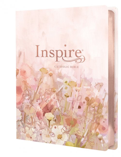 Inspire Catholic Bible NLT Large Print (LeatherLike, Multicolor)