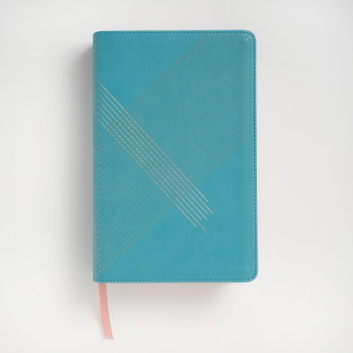 NLT Student Life Application Study Bible, Filament Enabled (LeatherLike, Teal Blue Striped, Red Letter)