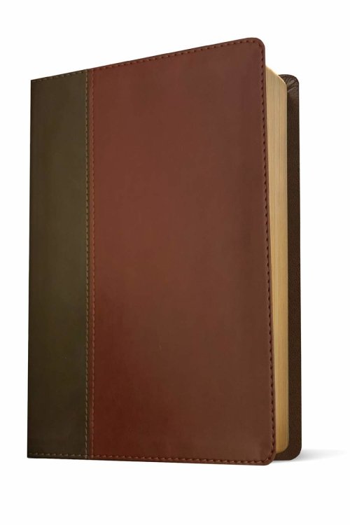 NKJV Life Application Study Bible, Third Edition, Large Print (LeatherLike, Brown/Mahogany, Red Letter)