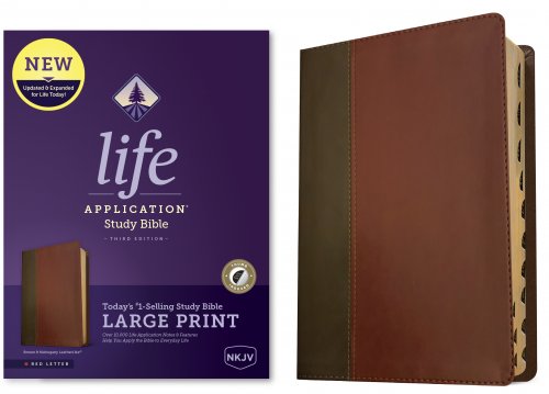 NKJV Life Application Study Bible, Third Edition, Large Print