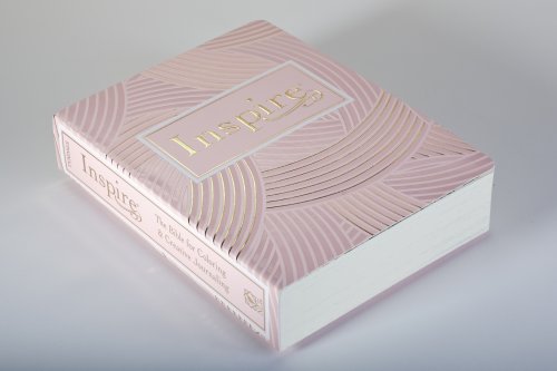 Inspire Bible NLT, Pink, Softcover, Wide Margins, Illustrated, Journaling Bible