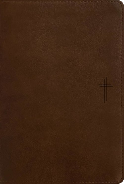 NLT Compact Bible, Filament Enabled (LeatherLike, Rustic Brown, Red Letter)