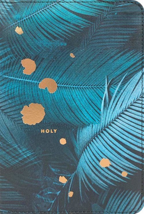 NLT Filament Bible, Teal, Imitation Leather, Compact, Red Letter, Print + Digital Bible, App Content, Study Material, Devotional Material, Gilt Edge