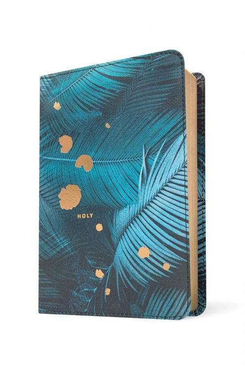 NLT Filament Bible, Teal, Imitation Leather, Compact, Red Letter, Print + Digital Bible, App Content, Study Material, Devotional Material, Gilt Edge