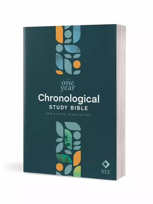 NLT One Year Chronological Study Bible (Softcover)