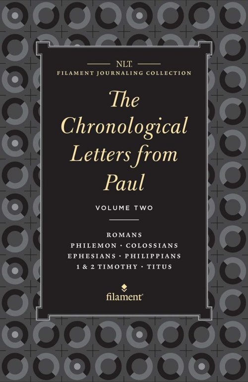 NLT Filament Bible Journal: The Chronological Letters From Paul  Volume 2 Set