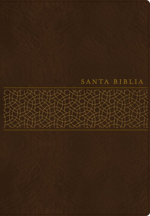 Santa Biblia NTV, Edición manual, letra gigante (SentiPiel, Café, Letra Roja)