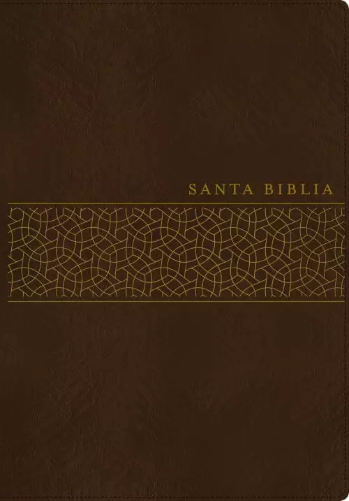 Santa Biblia NTV, Edición manual, letra gigante (SentiPiel, Café, Letra Roja)