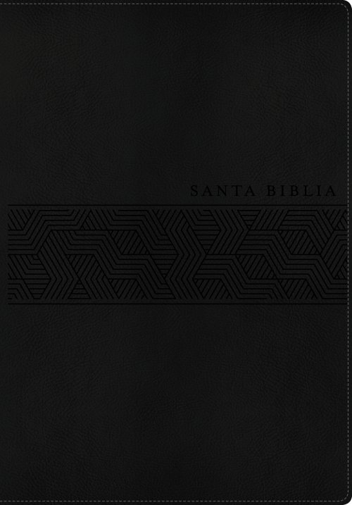 Santa Biblia NTV, Edición manual, letra gigante (SentiPiel, Gris, Letra Roja)