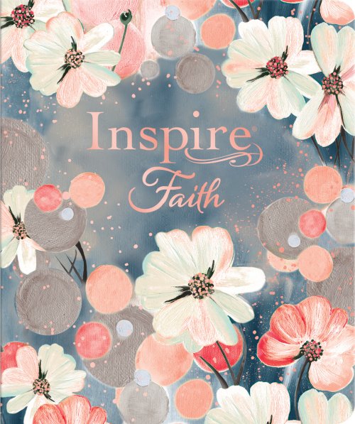 Inspire FAITH Bible NLT, Filament Enabled (LeatherLike, Watercolor Garden)