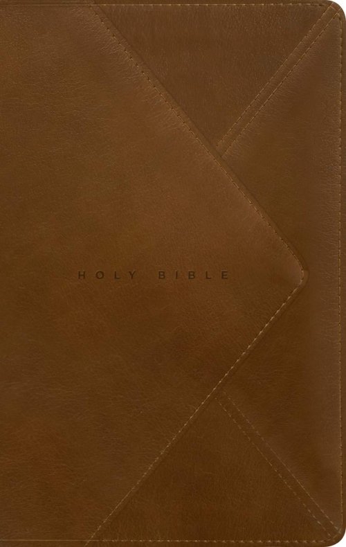 NLT Thinline Reference Bible, Filament Enabled (LeatherLike, Messenger Brown, Red Letter)