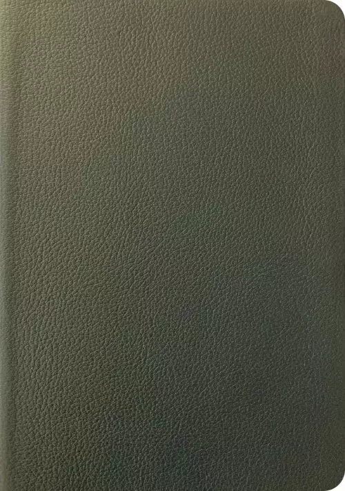 NLT Life Application Study Bible, Third Edition (Genuine Leather, Olive Green, Red Letter)