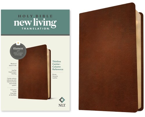 NLT Thinline Center-Column Reference Bible, Filament-Enabled Edition