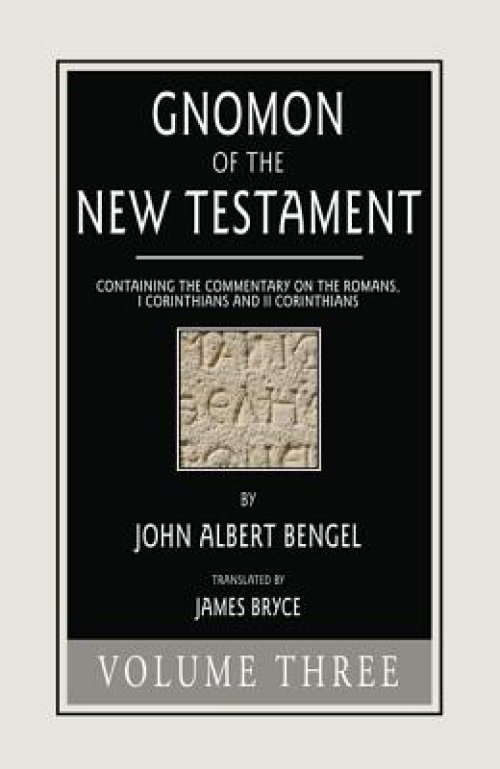 Gnomon of the New Testament, Volume 3