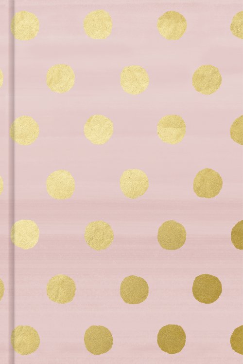 Pink with Gold Dots, Journal