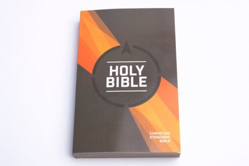 CSB Outreach Bible, Brown and Orange, Paperback, Easy-To-Read Text, Topical Subheadings, Frequently Asked Questions, Helpful Bible Passages