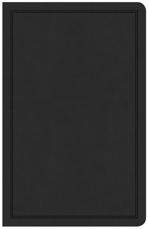 CSB Deluxe Gift Bible, Black LeatherTouch