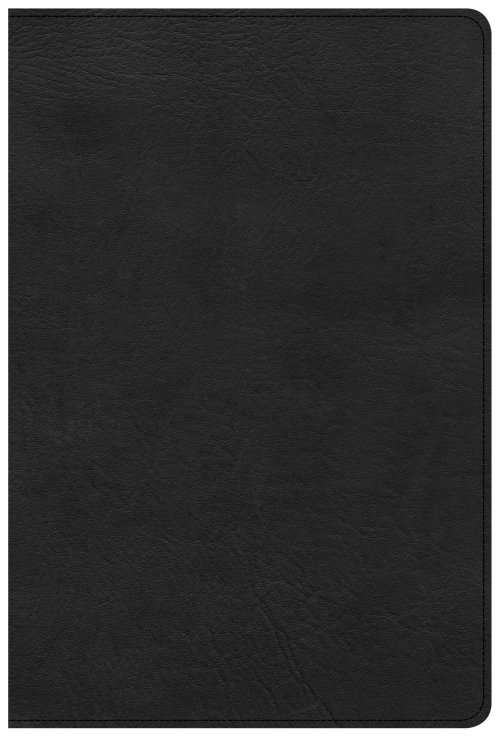 KJV Giant Print Reference Bible, Black LeatherTouch, Indexed