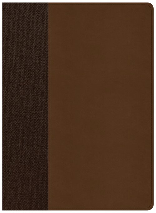 CSB Life Essentials Interactive Study Bible, Brown LeatherTouch