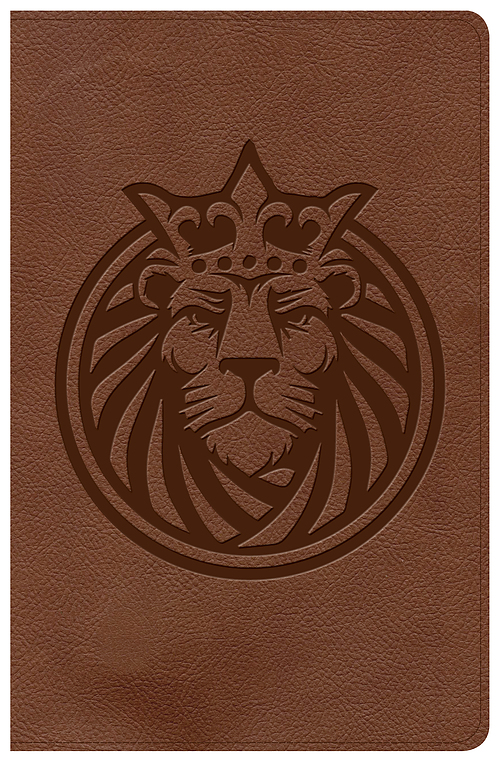 CSB Kids Bible, Lion LeatherTouch